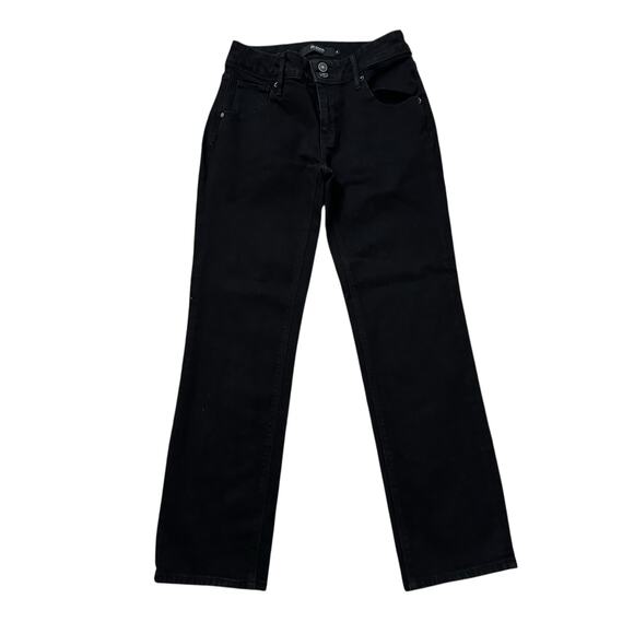 Hudson black straight leg jeans size 4 - Picture 1 of 12